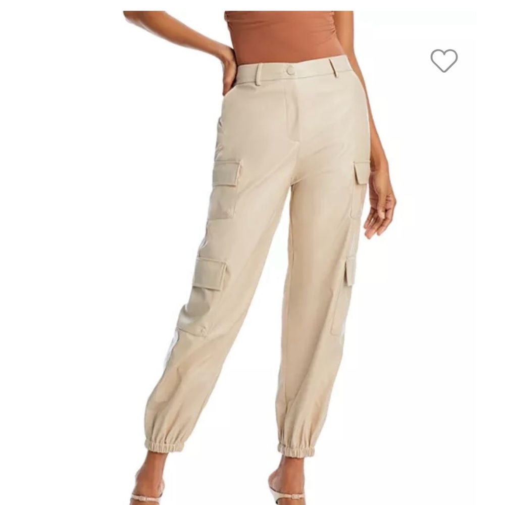 American Eagle pleather cargo pants